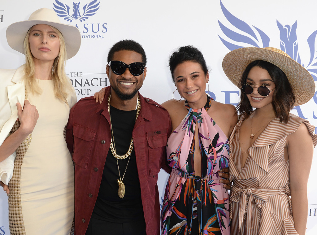 Karolina Kurkova, Usher, Emmanuelle Chriqui, Vanessa Hudgens Karolina Kurkova, Usher, Emmanuelle Chriqui, Vanessa Hudgens